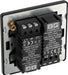 BG Evolve PCDCP82B 2-Way Trailing Edge LED 200W Double Dimmer Switch Push On/Off - Polished Copper (Black) - westbasedirect.com