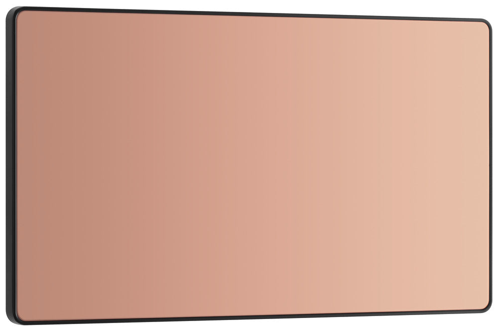 BG Evolve PCDCP95B Double Blank Plate - Polished Copper (Black)