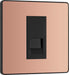 BG Evolve PCDCPBTS1B Single Secondary Telephone Socket - Polished Copper (Black) - westbasedirect.com