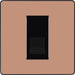 BG Evolve PCDCPBTS1B Single Secondary Telephone Socket - Polished Copper (Black) - westbasedirect.com