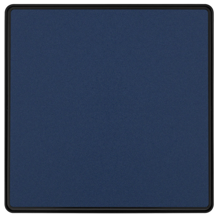 BG Evolve PCDDB12EB 20A 16AX 2 Way Single Light Switch, Edge to Edge Rocker - Matt Blue (Black) - westbasedirect.com