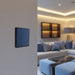 BG Evolve PCDDB12EB 20A 16AX 2 Way Single Light Switch, Edge to Edge Rocker - Matt Blue (Black) - westbasedirect.com