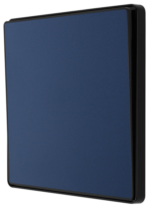 BG Evolve PCDDB13EB 20A 16AX 2 Way Single Intermediate Light Switch, Edge to Edge Rocker - Matt Blue (Black) - westbasedirect.com