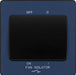 BG Evolve PCDDB15B 10A Triple Pole Fan Isolator Switch - Matt Blue (Black) - westbasedirect.com