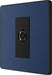 BG Evolve PCDDB60B Single Socket for TV or FM Co-Axial Aerial Connection - Matt Blue (Black) - westbasedirect.com