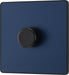 BG Evolve PCDDB81B 2-Way Trailing Edge LED 200W Single Dimmer Switch Push On/Off - Matt Blue (Black) - westbasedirect.com