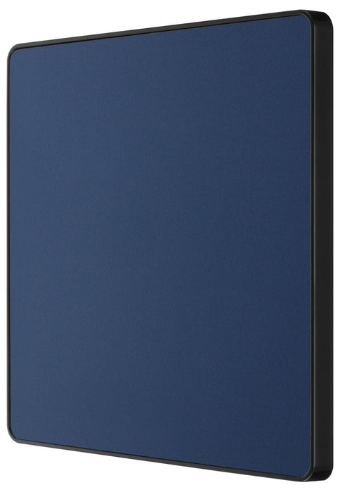 BG Evolve PCDDB94B Single Blank Plate - Matt Blue (Black)