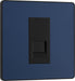 BG Evolve PCDDBBTS1B Single Secondary Telephone Socket - Matt Blue (Black) - westbasedirect.com