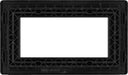 BG Evolve PCDDBEMR4B Quadruple Rectangular Front Plate (100 x 50) - Matt Blue (Black) - westbasedirect.com