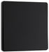 BG Evolve PCDMB12EB 20A 16AX 2 Way Single Light Switch, Edge to Edge Rocker - Matt Black (Black) - westbasedirect.com
