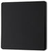 BG Evolve PCDMB12EB 20A 16AX 2 Way Single Light Switch, Edge to Edge Rocker - Matt Black (Black) - westbasedirect.com