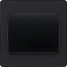 BG Evolve PCDMB12WB 20A 16AX 2 Way Single Light Switch, Wide Rocker - Matt Black (Black) - westbasedirect.com