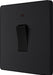 BG Evolve PCDMB31B 20A Double Pole Switch with Power LED Indicator - Matt Black (Black) - westbasedirect.com