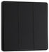 BG Evolve PCDMB43EB 20A 16AX 2 Way Triple Light Switch, Edge to Edge Rocker - Matt Black (Black) - westbasedirect.com
