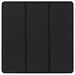 BG Evolve PCDMB43EB 20A 16AX 2 Way Triple Light Switch, Edge to Edge Rocker - Matt Black (Black) - westbasedirect.com
