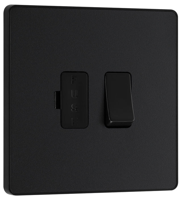 BG Evolve PCDMB50B 13A Switched Fused Connection Unit - Matt Black (Black)