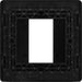 BG Evolve PCDMBEMS1B Single Euro Module Front Plate (25 x 50) - Matt Black (Black) - westbasedirect.com