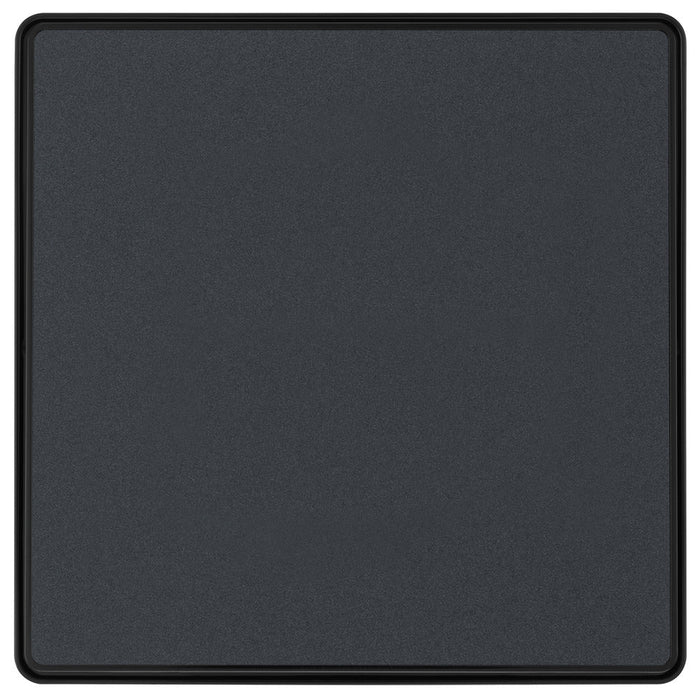 BG Evolve PCDMG12EB 20A 16AX 2 Way Single Light Switch, Edge to Edge Rocker - Matt Grey (Black) - westbasedirect.com