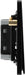 BG Evolve PCDMG12EB 20A 16AX 2 Way Single Light Switch, Edge to Edge Rocker - Matt Grey (Black) - westbasedirect.com