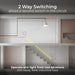 BG Evolve PCDMG12EB 20A 16AX 2 Way Single Light Switch, Edge to Edge Rocker - Matt Grey (Black) - westbasedirect.com