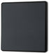 BG Evolve PCDMG13EB 20A 16AX 2 Way Single Intermediate Light Switch, Edge to Edge Rocker - Matt Grey (Black) - westbasedirect.com