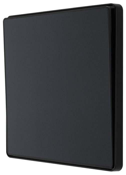 BG Evolve PCDMG13EB 20A 16AX 2 Way Single Intermediate Light Switch, Edge to Edge Rocker - Matt Grey (Black) - westbasedirect.com