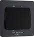 BG Evolve PCDMG15B 10A Triple Pole Fan Isolator Switch - Matt Grey (Black) - westbasedirect.com