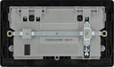 BG Evolve PCDMG22UWRB 13A Double Switched Power Socket + WiFi Extender + 1xUSB(2.1A) - Matt Grey (Black) - westbasedirect.com