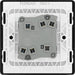 BG Evolve PCDMG42B 20A 16AX 2 Way Double Light Switch - Matt Grey (Black) - westbasedirect.com