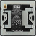 BG Evolve PCDMG81B 2-Way Trailing Edge LED 200W Single Dimmer Switch Push On/Off - Matt Grey (Black) - westbasedirect.com