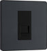 BG Evolve PCDMGBTM1B Single Master Telephone Socket - Matt Grey (Black) - westbasedirect.com