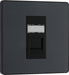 BG Evolve PCDMGRJ451B Single RJ45 Telephone Socket - Matt Grey (Black) - westbasedirect.com