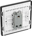 BG Evolve PCDSB12B 20A 16AX 2 Way Single Light Switch - Satin Brass (Black) - westbasedirect.com