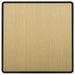 BG Evolve PCDSB12EB 20A 16AX 2 Way Single Light Switch, Edge to Edge Rocker - Satin Brass (Black) - westbasedirect.com