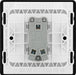 BG Evolve PCDSB12WB 20A 16AX 2 Way Single Light Switch, Wide Rocker - Satin Brass (Black) - westbasedirect.com