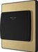 BG Evolve PCDSBKYCSB 20A 16A Hotel Key Card Switch - Satin Brass (Black) - westbasedirect.com