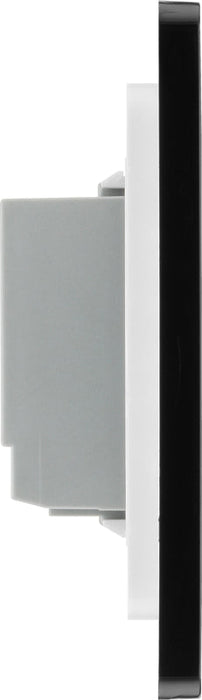 BG Evolve PCDSBTDM1B 2-Way Master 200W Single Touch Dimmer Switch - Satin Brass (Black) - westbasedirect.com