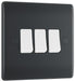 BG Part M PM43 Triple Light Switch 10A - westbasedirect.com