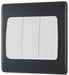 BG Part M PM43W Triple Light Switch 10A Wide Rocker - westbasedirect.com