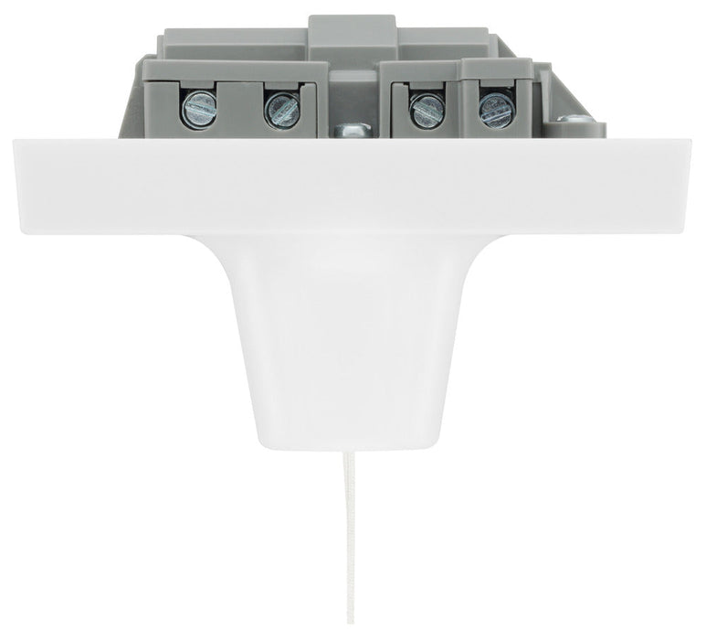 BG Part M PM804GR 10A Triple Pole Fan Isolator Ceiling Switch, Grey Cord & Bangle - westbasedirect.com