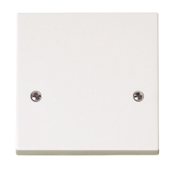 Click Polar PRW215 White Moulded 45A Cooker Outlet Plate ...