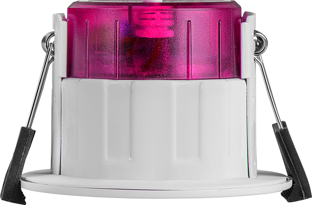 Luceco PTF6WCCT FType Elite 4W/6W 750Lm Power Change & 4 Colour CCT 2700K/3000K/4000K/6000K Dimmable IP65 White - Flat (6 Pack)