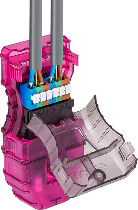 Luceco PTR6WD2W FType Elite 4W/6W 690Lm Power Change & CCT Change 3000K/4000K Dim2Warm Dimmable IP65 White - Regressed (10 Pack)