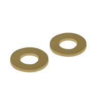 Unicrimp QBWM4 M4 Brass Washers