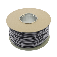 Unicrimp QES2GY 100M x 2mm PVC Earth Sleeving - Grey