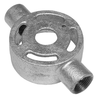 Unicrimp QET220G 20mm 2W Galvanised Through Extension