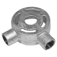 Unicrimp QETA220G 20mm 2W Galvanised Angle Extension