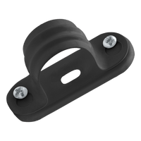 Unicrimp QSBS20B 20mm Metal Saddle Bar Spacer Black (Pack 10)