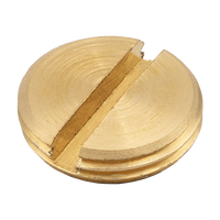 Unicrimp QSP20 20mm Brass Slotted Plug