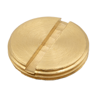 Unicrimp QSP25 25mm Brass Slotted Plug